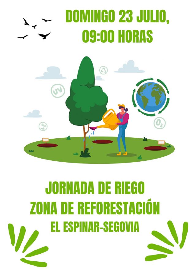 JORNADA DE RIEGO. DOMINGO 23 DE JULIO