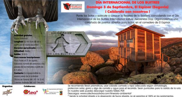 Día Internacional de Conciencia sobre los Buitres: Carroñada de Puertas Abiertas