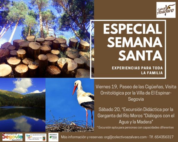ESPECIAL SEMANA SANTA. ECOACTIVIDADES COLECTIVO AZÁLVARO