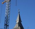 Azálvaro critica que la Junta pretenda eliminar los nidos de cigüeña del templo de San Eutropio