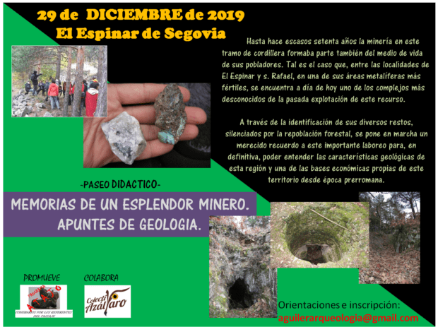 PASEO DIDÁCTICO: MEMORIAS DE UN ESPLENDOR MINERO.